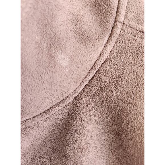 OutBack Trading Co. Brown Insulated Women's Suede Vest Xl - Picture 4 of 10